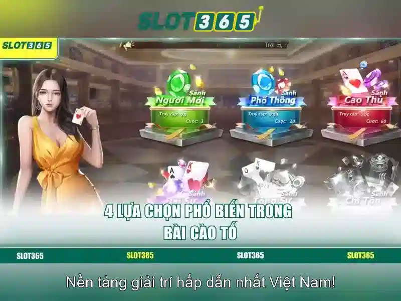 Các tính năng nổi bật của Slot365