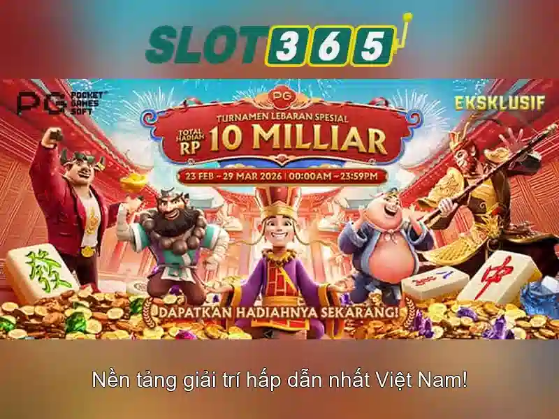 Slot365 - Trải nghiệm trò chơi máy xèng trực tuyến đỉnh cao