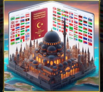 لیست کشورهای بدون ویزا با پاسپورت ترکیه 2024
